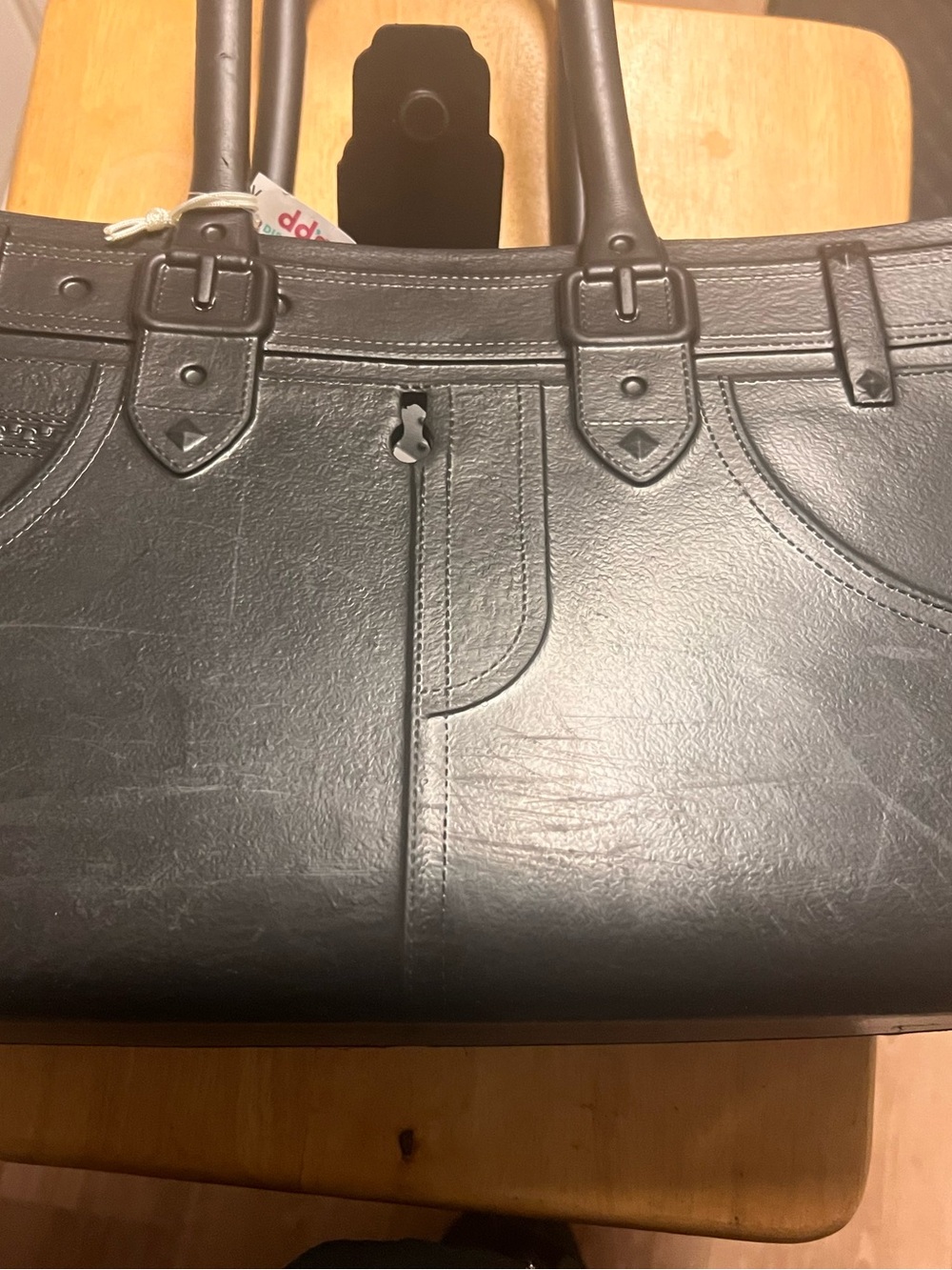 Women’s Black JELLY Tote Bag - Sleek Everyday Carry